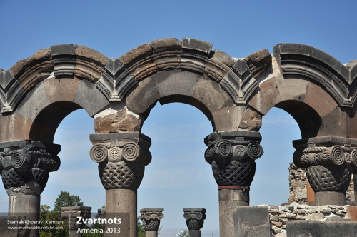 Armenia, Zvartnots, Siamak Travels 1