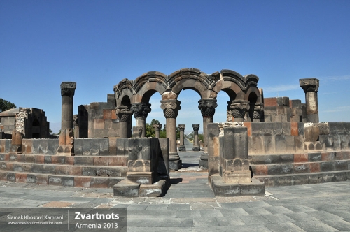 Armenia, Zvartnots, Siamak Travels 3