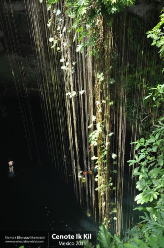 Mexico, Cenote Ik Kil, Siamak Travels 01