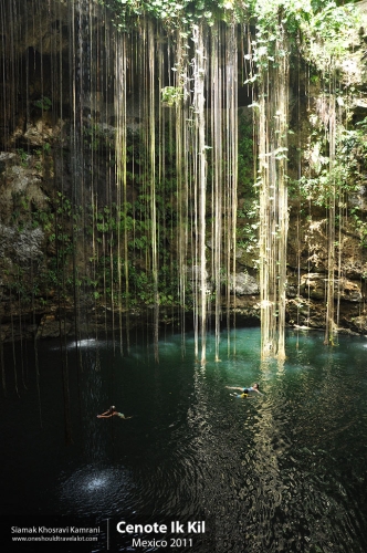 Mexico, Cenote Ik Kil, Siamak Travels 02