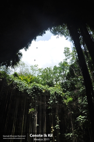 Mexico, Cenote Ik Kil, Siamak Travels 05